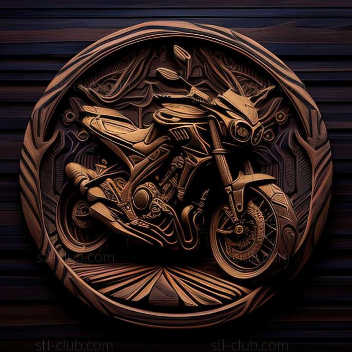 3D модель Yamaha XJ6 (STL)